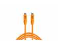 Tether Tools TetherPro USB-C to USB-C Cable (15', Orange)