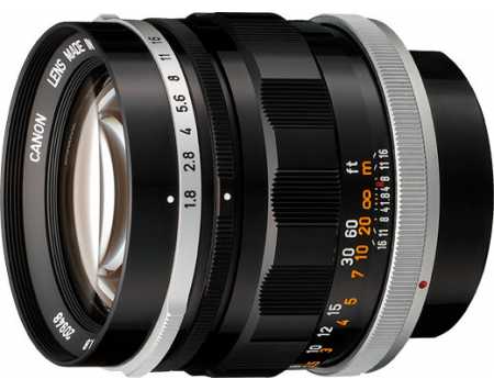 Canon FL 85mm f/1.8 Lens (E/RF/L/M Mount)
