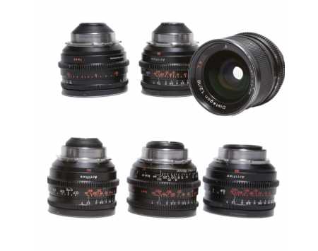 Zeiss Super Speed Prime Cinema Lenses with Uncoated Front Element