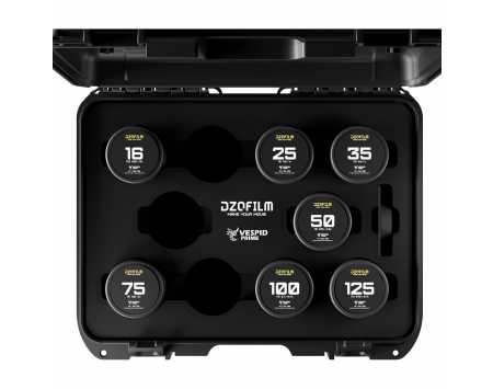 DZOFilm VESPID Prime 7-Lens Kit V2 (PL/EF, FF)