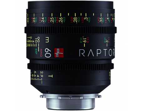 IBE OPTICS Raptor 60mm T2.9 Cine Macro Lens (UMS PL Mount)