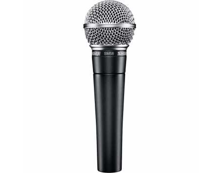 Shure SM58-LC Cardioid Dynamic Microphone