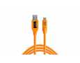 Tether Tools TetherPro USB-C to USB-A 3.0 Cable (15', Orange)