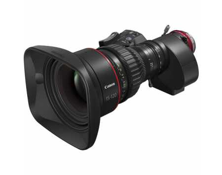 Canon CINE-SERVO 15-120mm T2.95-3.9 Zoom Lens with 1.5x Extender (PL Mount)