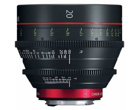 Canon CN-E 20mm T1.5 L F Cinema Prime Lens (EF Mount)