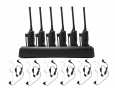 Motorola CP200d 2-Way Radio Walkie Talkie (6-Piece Set)