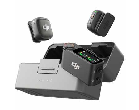 DJI Mic 3 2-Person Compact Wireless Microphone System/Recorder for Camera & Smartphone