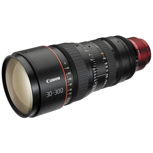 Canon CN-E 30-300mm T2.95-3.7 L SP Cinema Zoom Lens (PL, S35)