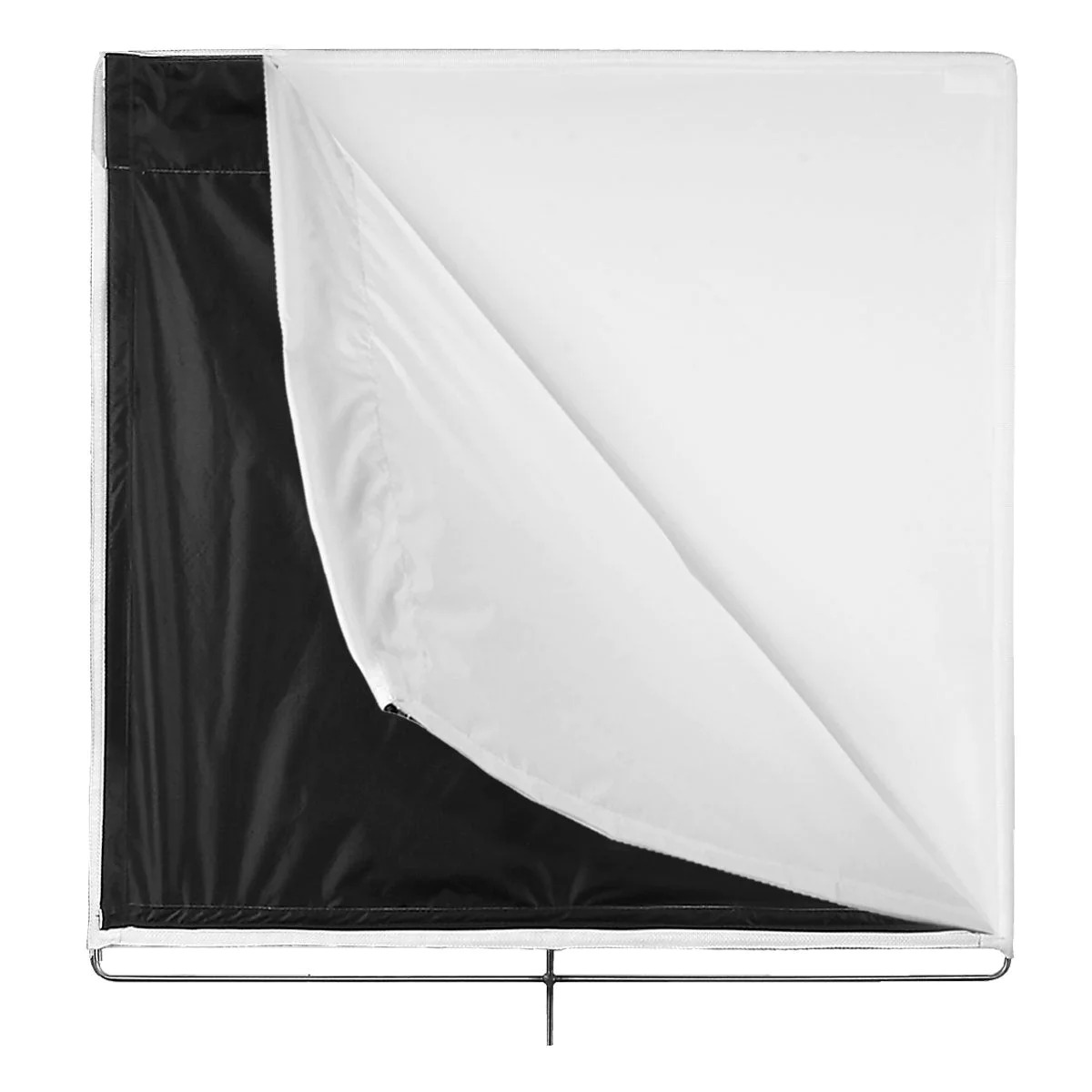 Canvas Grip Black/White Bounce Floppy (4 x 4', Opens to 4 x 8')