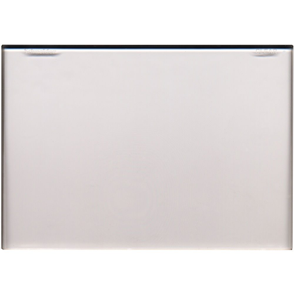 Schneider Optical Flat Clear Glass Filter (4x5.65
