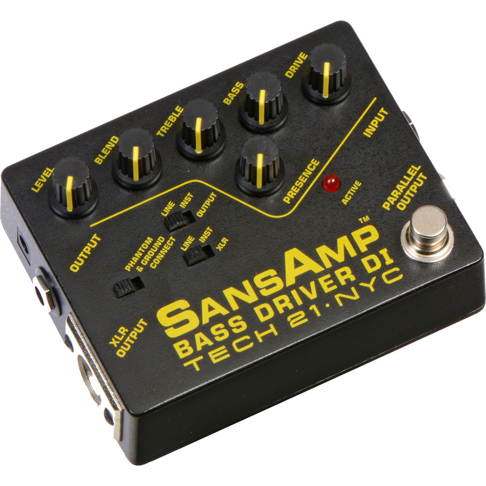 TECH 21 SansAmp Bass Driver DI Pedal V1