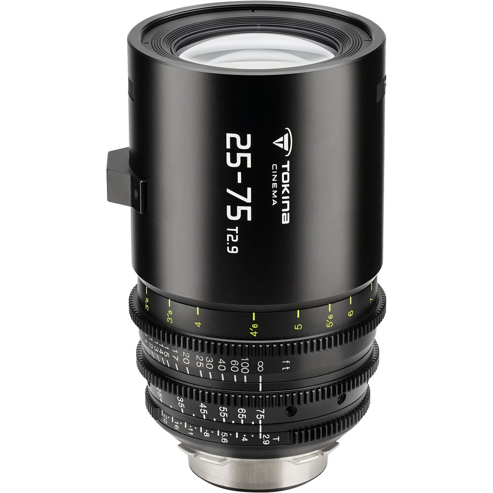 Tokina 25-75mm T2.9 Lens (PL/EF/E, S35+)