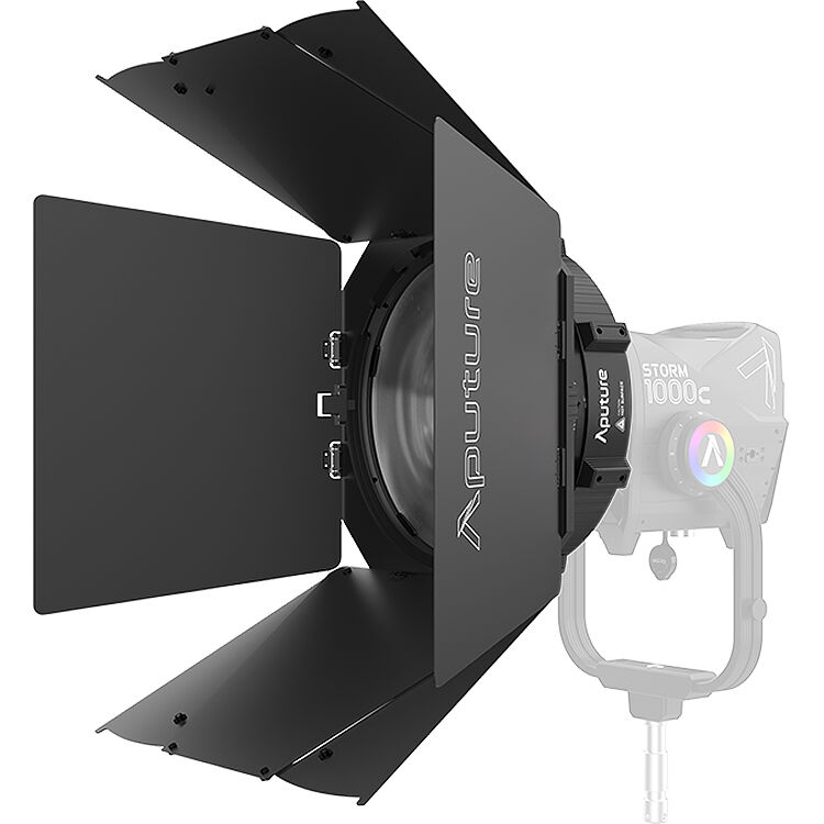 Aputure CF12 Fresnel for STORM 1000c and 1200x w/ Barndoors