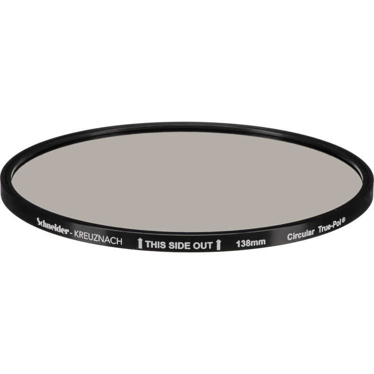 Schneider Circular True-Polarizing Water White Glass Filter (138mm)
