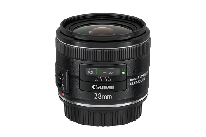 Canon EF 28mm f2.8 IS USM Lens