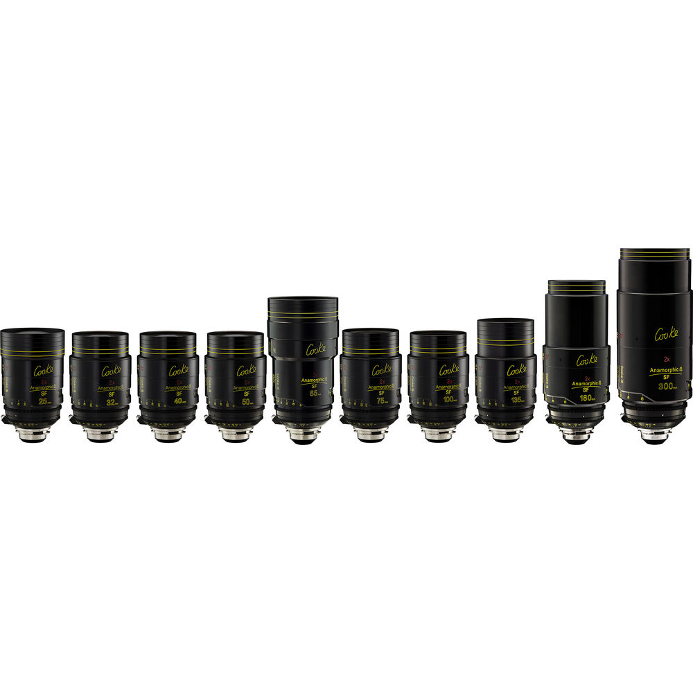Cooke Anamorphic/i S35 Special Flare 2x T2.3 Lens Set (PL, S35)