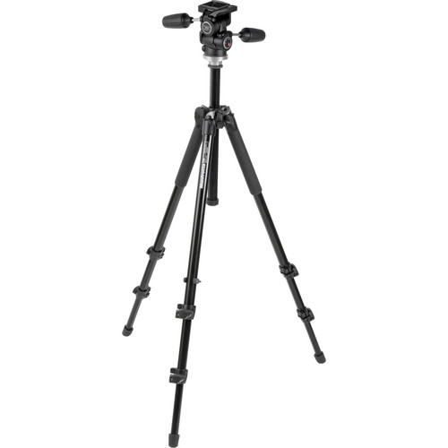 Manfrotto 294 Aluminum Tripod with 804RC2 3-Way Photo Head