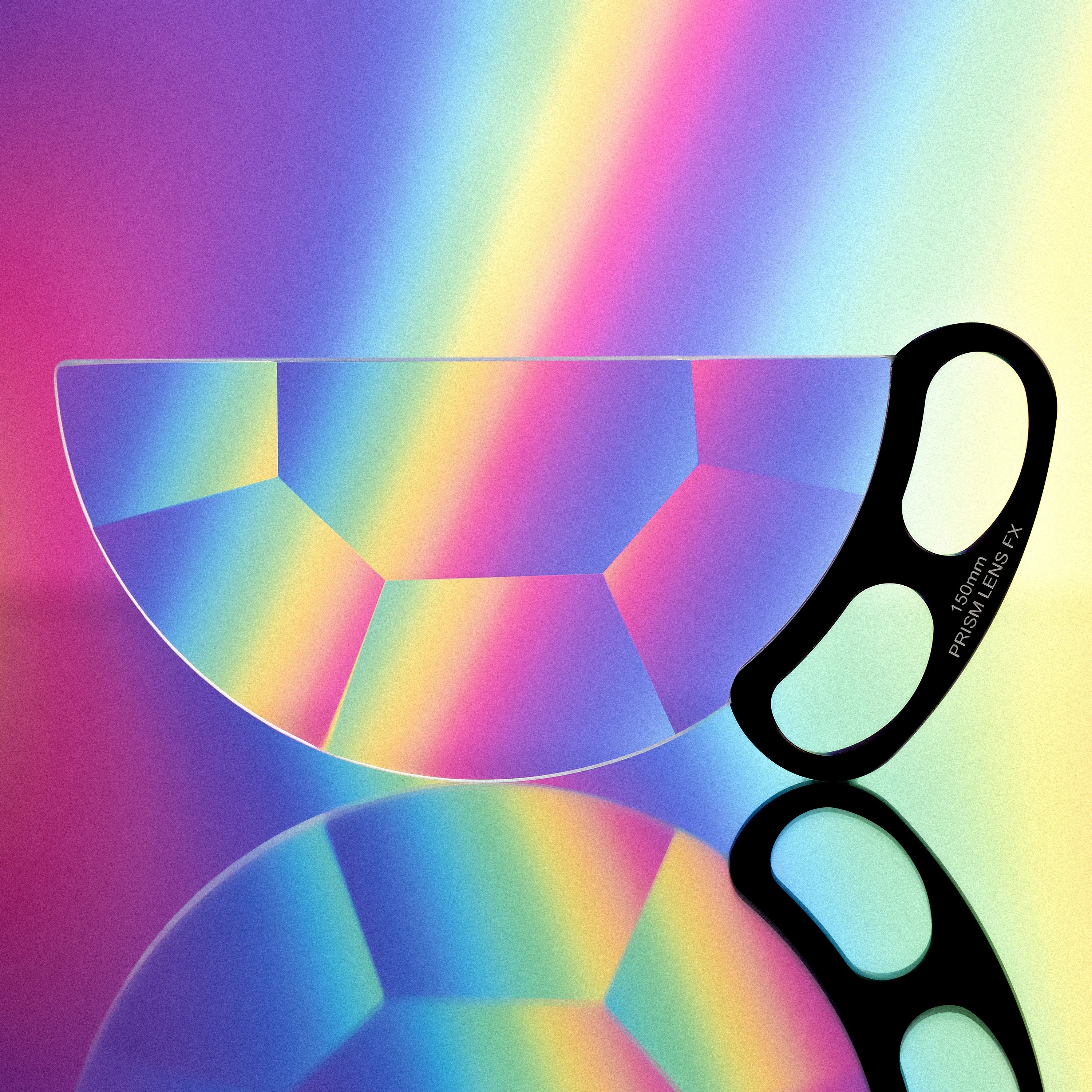 Prism Lens FX Handheld Split Kaleidoscope FX Filter(150mm)