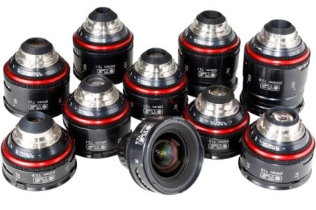 TLS Canon FD & FD-X Lens Set (PL, FF)
