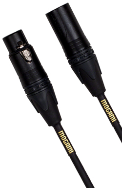 Mogami Gold Studio XLR Balanced Microphone Cable - 25'